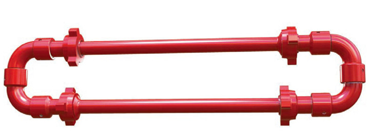 Long Radius Circulating Loop Hose